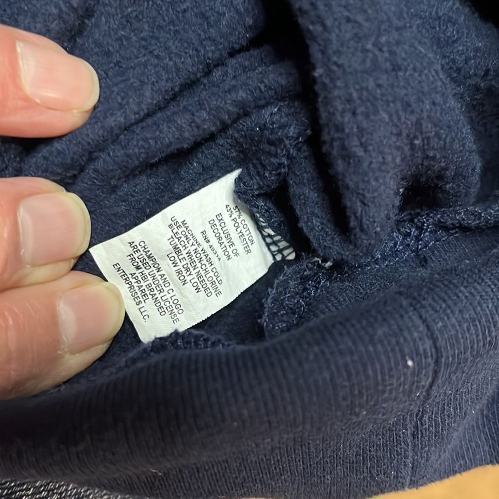 Champion Hoodie Blue S - Picture 6 of 6